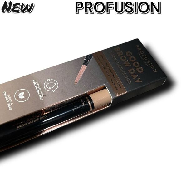 New NIB Profusion Good Brow Day - eyebrow Define Duo - Blonde - Picture 6 of 7